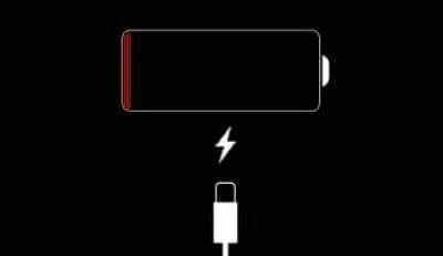 charge your phone to fix iphone stuck while updating