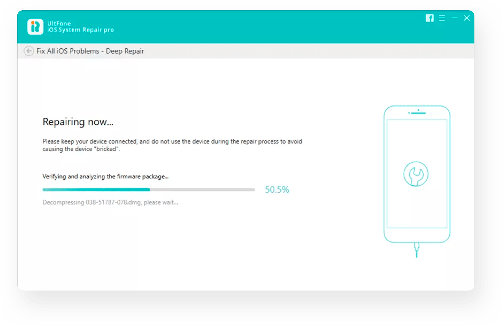 installiere Downgrade iOS Firmware